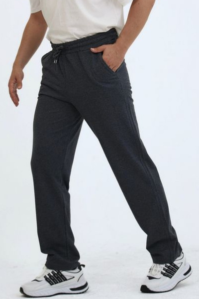 EXSPORT Men's Smoked Straight Leg Sweatpants