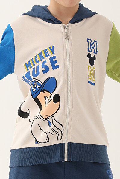 Mickey Mouse D4818-3 Çocuk  Vanilya Eşofman Takımı