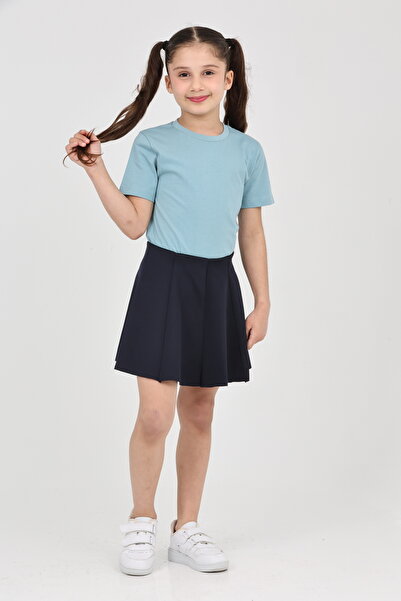ERDEM KIDS Kız çocuk lacivert skuba kloş havuç dilimi günlük, bayramlık, göst...