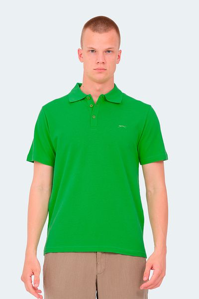 Slazenger Soho I Men's Polo Neck Green T-Shirt