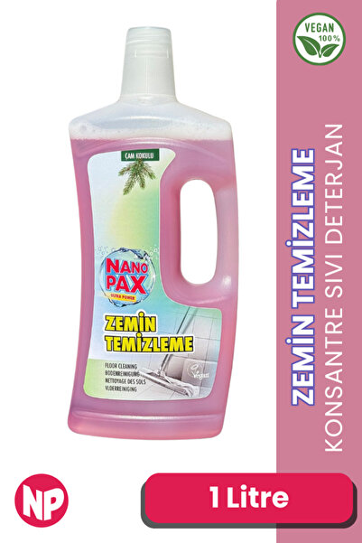 NanoPax ZEMİN TEMİZLEME SIVI DETERJAN BAHAR KOKULU 1 LİTRE