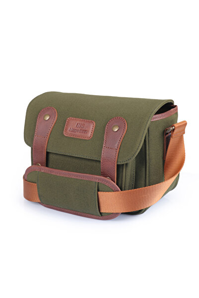 MegaGear Kanvas Omuz Çantası | Fotoğraf Makinası İçin Kanvas Omuz Çantası | Y...