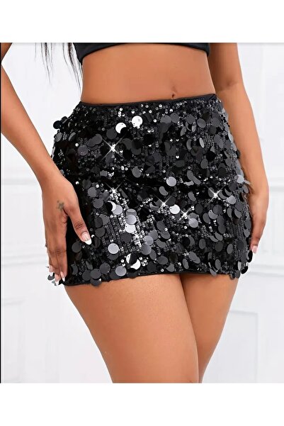 THE OB DESİGN STUDIO Μίνι φούστα με παγιέτες