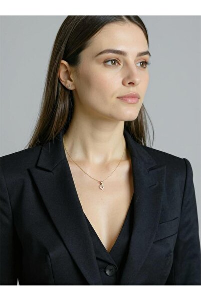 Altıncık 14 Ayar Altın Kalp Kolye