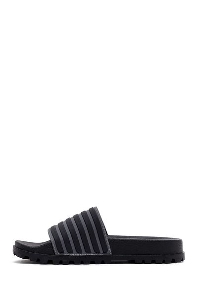 Derimod Men's Black Slippers 25Sfd6962Pv