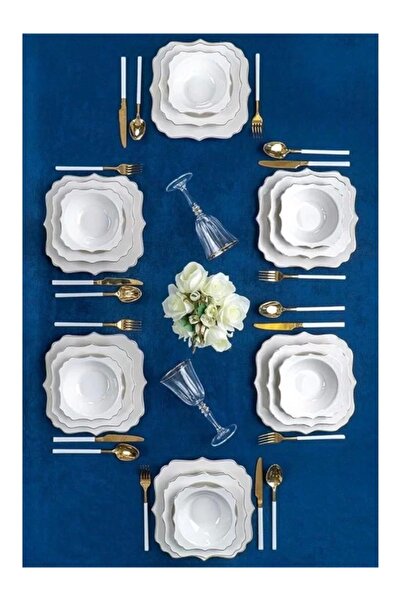 ACAR LRN21.0362 Porselen Yemek Takımı 24 Parça