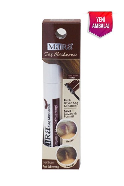 Mara Hair Mascara - Light Brown*48 açık kahverengi