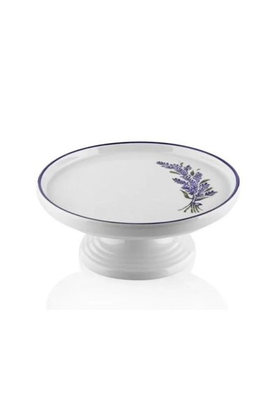 BALSA 2403 Footed Cobalt Lavender Service Plate