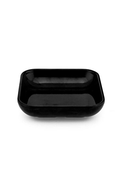 Tria 509S Square Black Snack Bowl 12X12Cm 6 Pieces