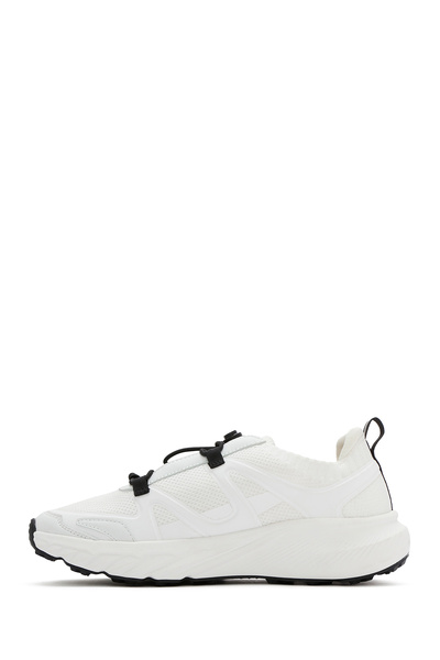 Derimod Acbc X Derimod Women's White Lace-Up Thick Soled Fabric Sneaker 25Sfd43556F