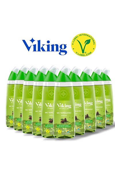 Viking Wc Temizleyici Şeker Çamı 750 Ml 10 Adet