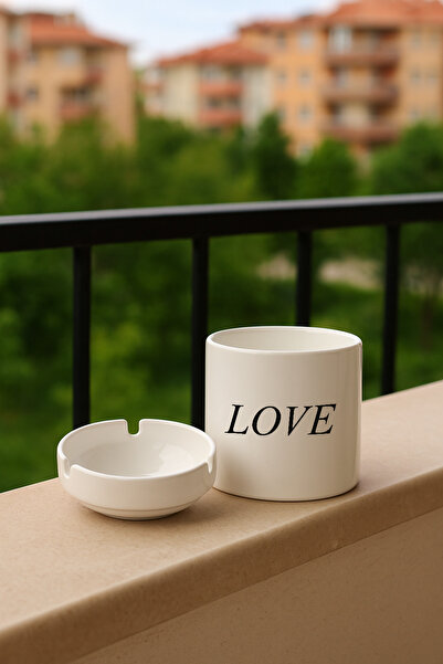 TREND YANKI منفضة سجائر مطبوعة هوب