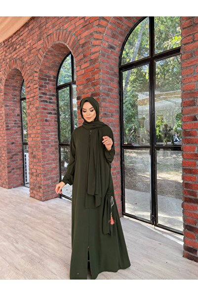 BEREL Unire cu șal și husă cadou Buzunar Manșetă elastică Luabe Prayer Ferace...