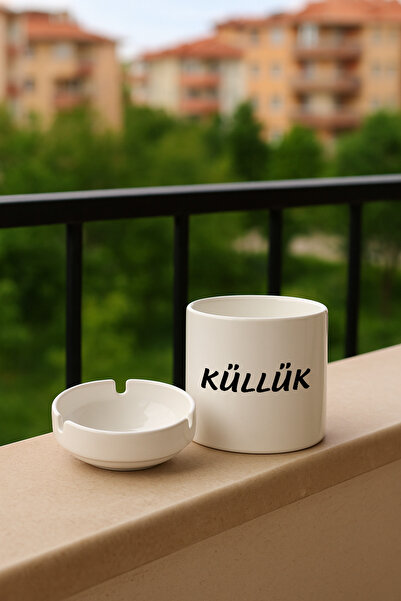 TREND YANKI Baskılı Küllük