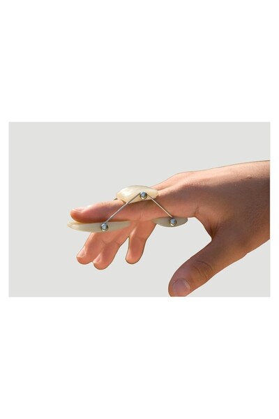 ORTOLİFE جبيرة الإصبع الفاخرة بوتونير الربيع جبيرة الإصبع الطبية Ol-24