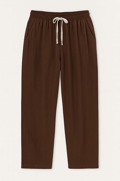 Redline Comforted Men's Linen Look Casual Pants Wide Leg New Season
