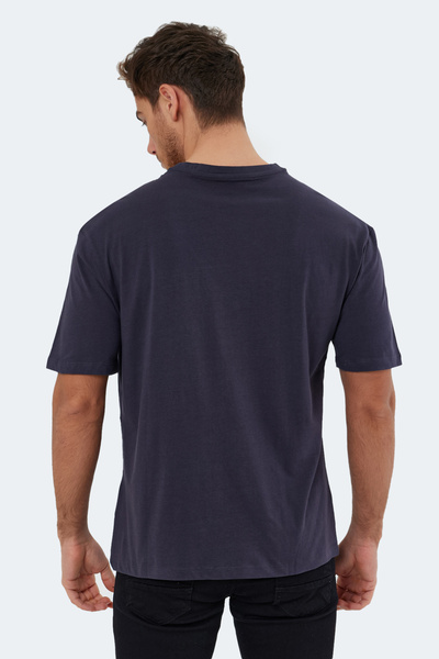 Slazenger Ανδρικό μπλουζάκι από ανθρακί KAURI