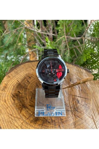 ÇENÇEN Spor Araba Jant Modeli Erkek Kol Saati Ipc Kaplama Underground Series