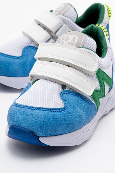 mnpc Boy's Blue-White Sports Shoes