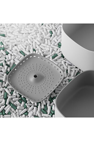 ROHS Dozator automat de apă de tip fântână pentru câini și pisici RoHS™ HappyPET, alb