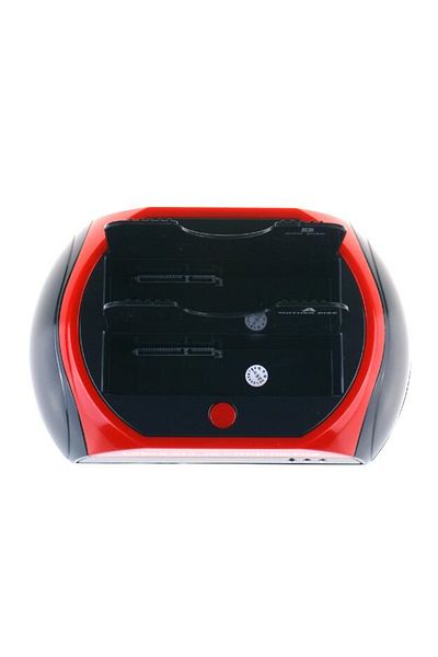 HOPE R HDD Docking Station Dual Bay 2.5", 3.5" SATA to USB 3.0, HOPE R, with backup and cloning function
