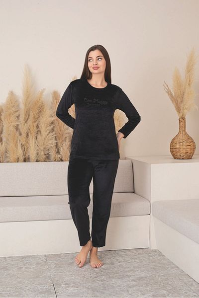 Asel Set de pijamale din catifea pentru femei