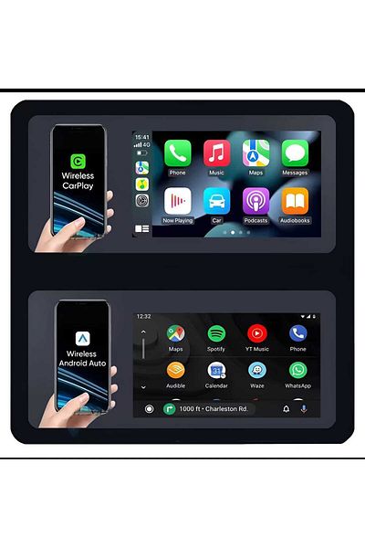 Hyundai Android screen for the Hyundai Creta 2017-2022 model (4 RAM - 64 GB memory) that supports CarPlay and Android Auto
