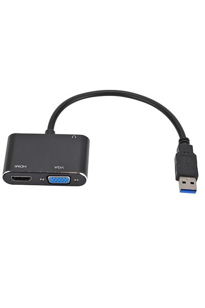 HOPE R USB 3.0 converter cable for monitors with HDMI and VGA, HOPE R
