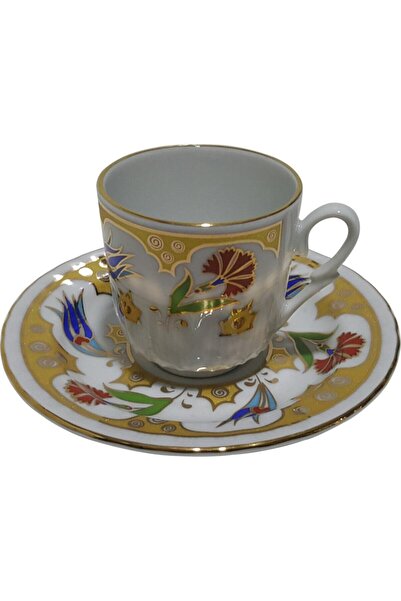 Armada Çini Armada China Ar 688 Red Carnation with Tulip Gold Gilded 6-Piece ...