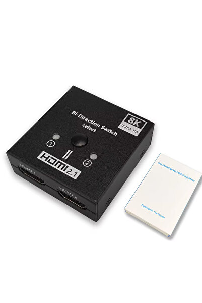 HOPE R Switch HDMI 8k@60Hz HOPE R bidirectional, HDMI2.1, HDCP2.3, 1 x 2 spli...