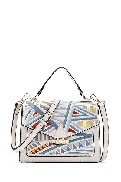 Derimod Women's Multicolor Printed Long Strap Shoulder Bag 25Sbd 260026