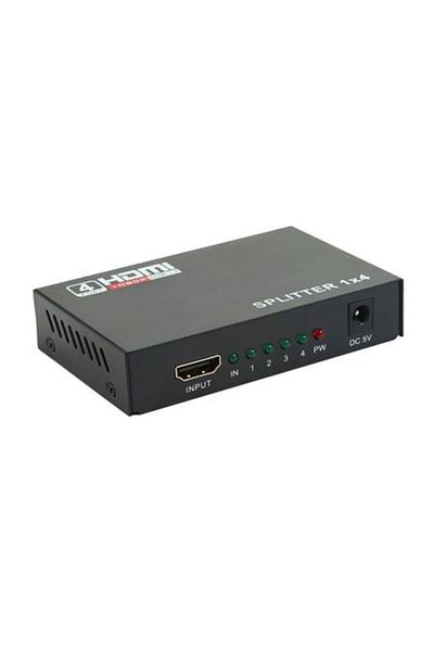 HOPE R HDMI splitter, 1x input, 4x outputs, 4K x 2K resolution, HOPE R