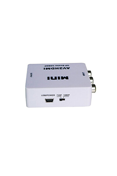 HOPE R Mini convertor AV(RCA) to HDMI, 1080p, video and audio stereo, HOPE R