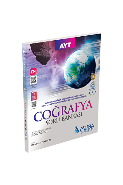 Muba Yayınları 1309 AYT Coğrafya Soru Bankası