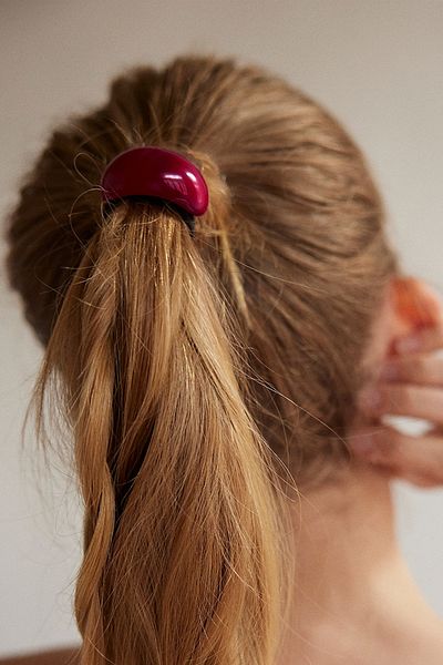 New Obsessions Acrylic Elastic Ponytail Buckle