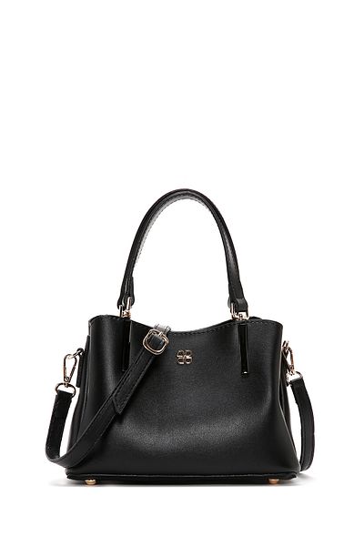 Derimod Women's Black Long Strap Handbag 25Sbd 200418