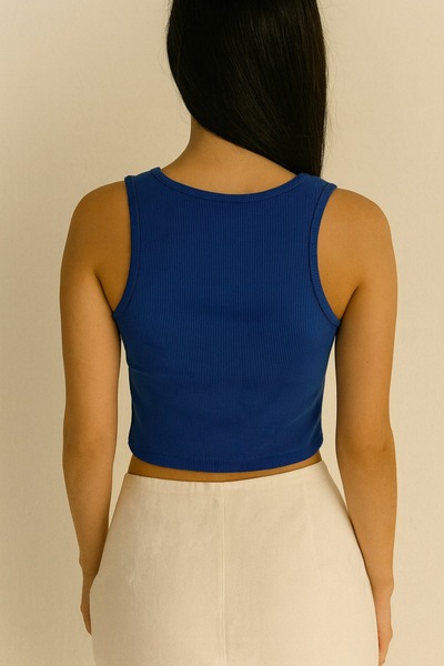 OZMN Cropped Athlete with Thick Straps