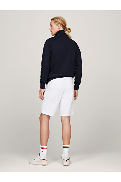 Tommy Hilfiger Erkek Marka Logolu Streç Pamuklu 1985 Kolleksiyonu Fermuar Ve Düğme Kapamalı İki Adet