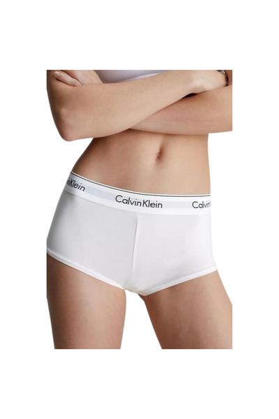 Calvin Klein Kadın Marka Logolu Elastik Bantlı Yüksek Belli Nefes Alabilen Kumaşlı Sportif Görünümlü