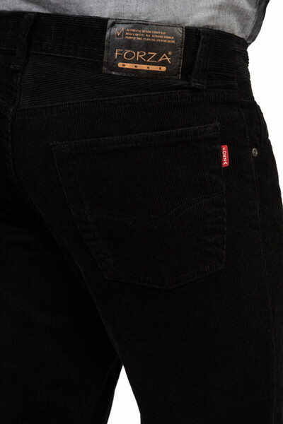 Forzaa Classic striped trousers, Forza, black