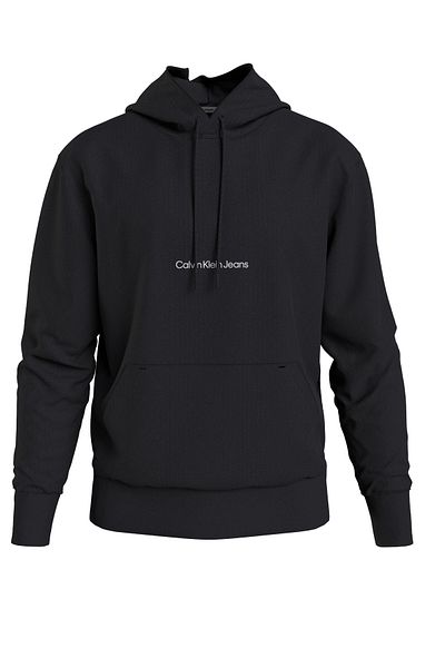 Calvin Klein Pánska bavlnená mikina s logom značky vhodná na každodenné nosenie J30J322894 BEH