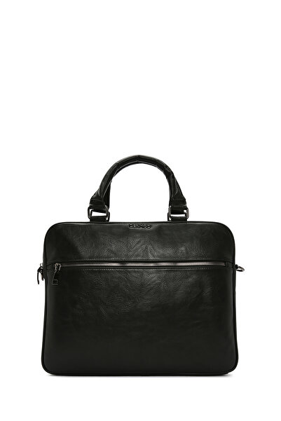 Derimod Men's Black Briefcase 22Wbd320418