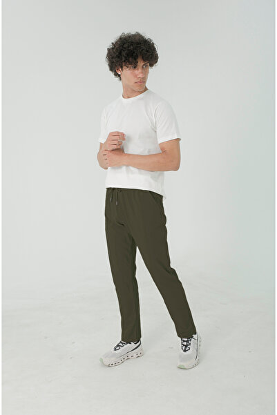 Longberg Men's Seasonal Jogger Sports Trousers - Elastic Waist and Laces