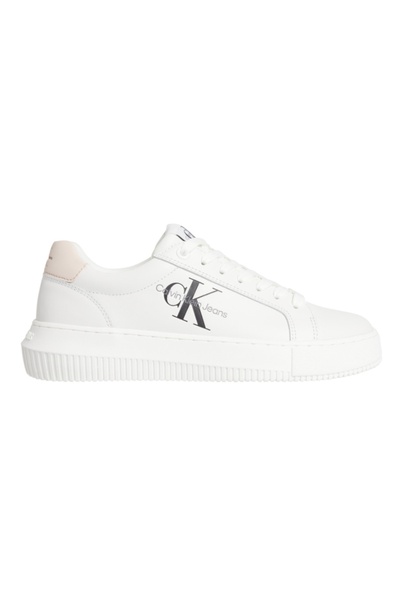 Calvin Klein Women's White Damen Turnschuhe YW0YW0082302T Weiß