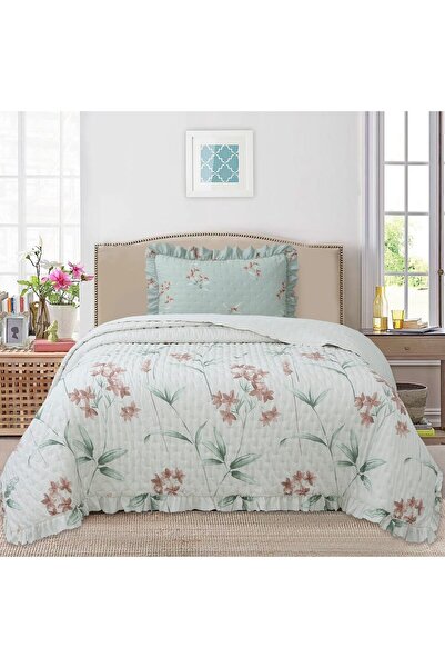 Naturel Collection Tek Kişilik Kapitone Yatak Örtüsü Takımı