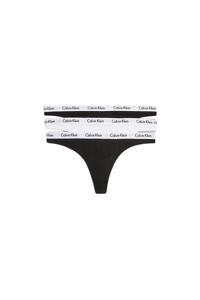 Calvin Klein Női Calvin Klein aláírt derékpánt fekete bugyi 000QD3587E WZB