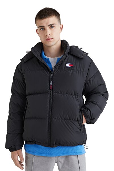 Tommy Hilfiger Men's Black Coat Dm0Dm15445Bds Black