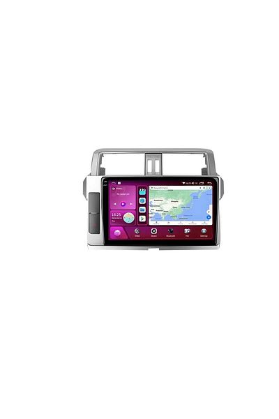 Toyota Android screen for Toyota Prado 2014-2017 model (RAM 2 - Memory 32) supports CarPlay and Android Auto.
