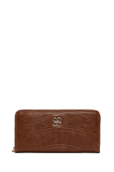 Derimod Brown Women's Wallet - Printed, Model 000A2D 561626