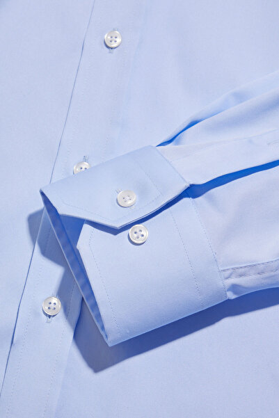 W Collection AÇIK MAVİ UZUN KOLLU GÖMLEK